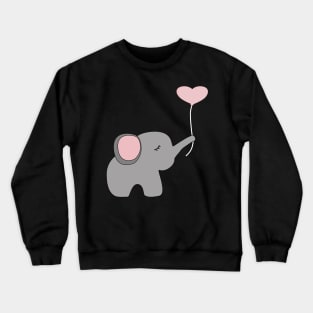 cute elephant Crewneck Sweatshirt